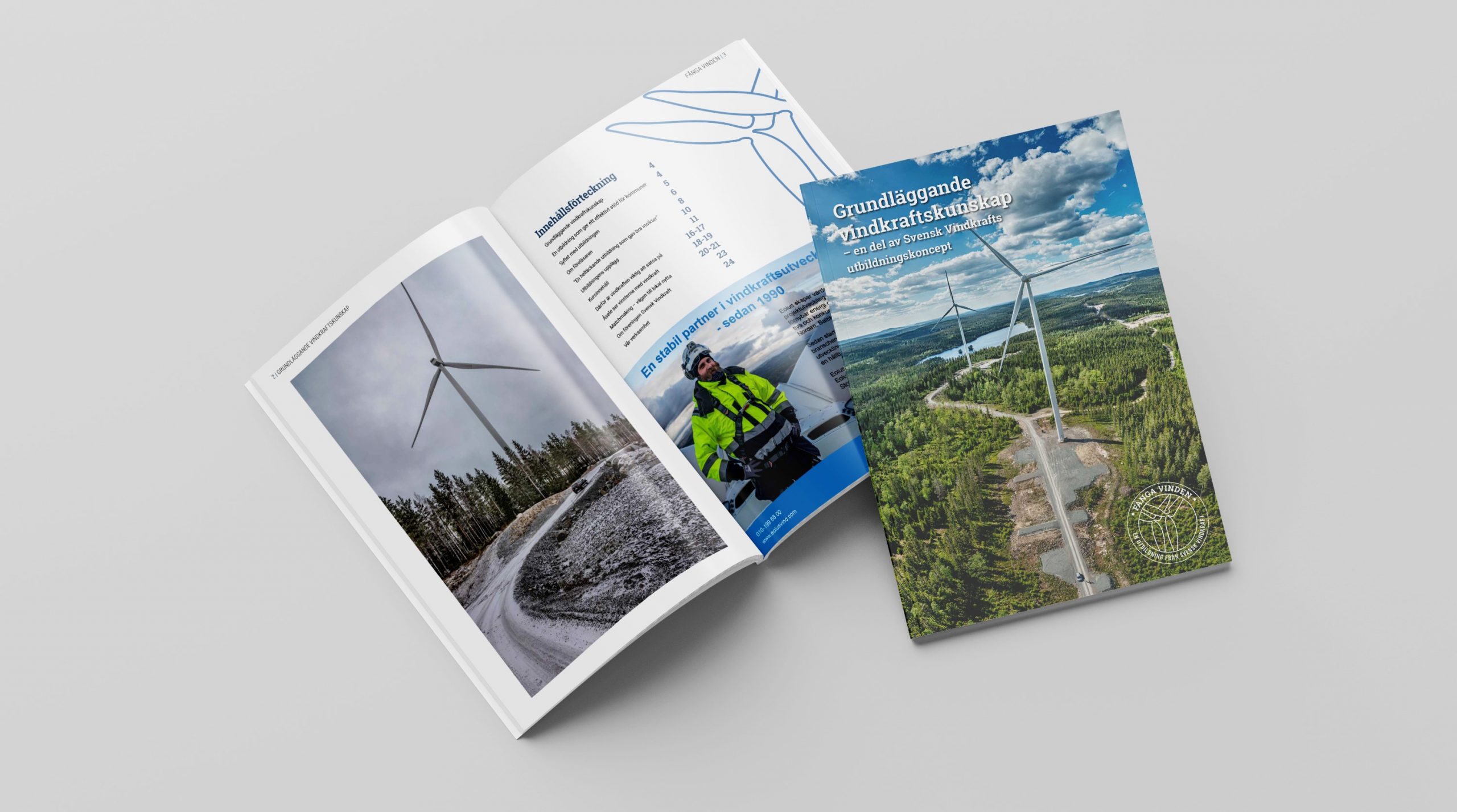 Ny broschyr om vår utbildning Grundläggande vindkraftskunskap