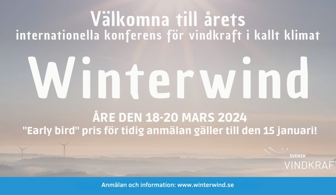 Anmälan till Winterwind är öppen